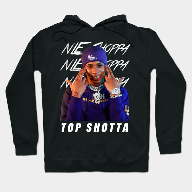 NLE Choppa Hoodie by jhalfacrelange